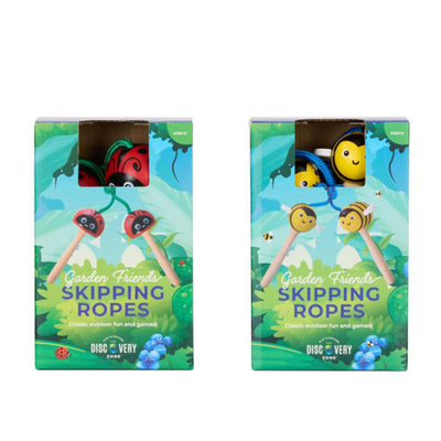 Wooden Skipping Rope - Garden Friends