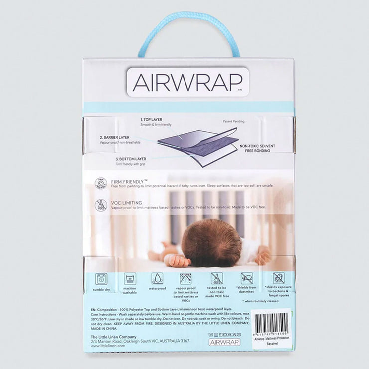 Airwrap Mattress Protector - Bassinet