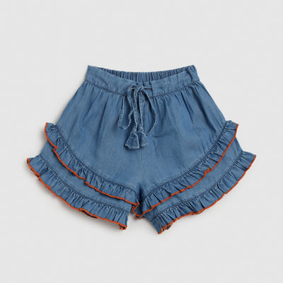 Alex & Ant Tess Shorts - Chambray
