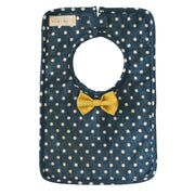 Alimrose Bow Tie Bib - Navy