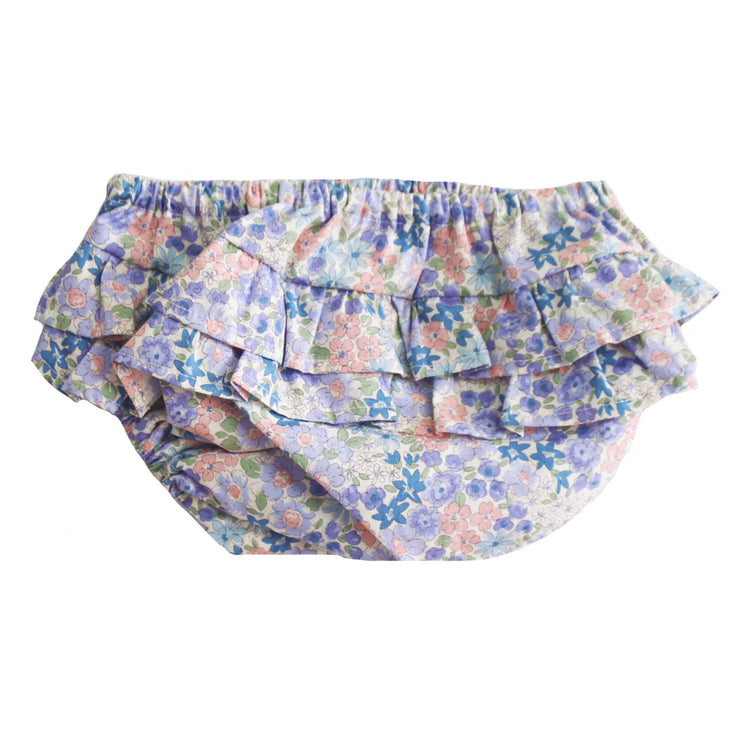 Alimrose Ruffle Bloomers - Liberty Blue