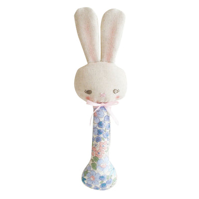 Alimrose Baby Bunny Stick Rattle - Liberty
