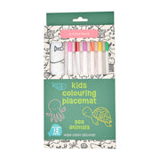 Annabel Trends Silicone Colouring Mat - Sea Animals