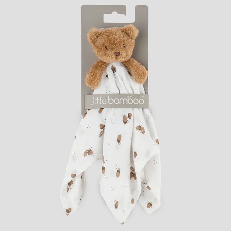Little Bamboo Security Blanket - Teddy Bear