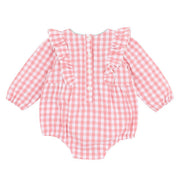 Bebe Lyla Gingham Romper