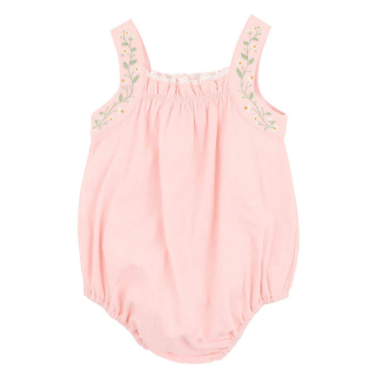 Bebe Tess Embroidered Strap Bodysuit