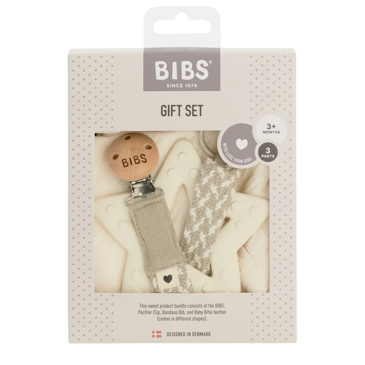 Bibs My First 6 Months Gift Set - Ivory