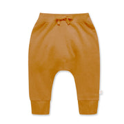 Confetti Kidz Ribbed Slouch Pants - Mustard