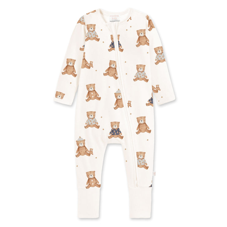 Confetti Kidz Zipsuit - Mr Ted