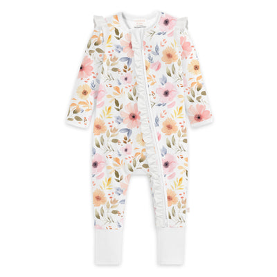 Confetti Kidz Zipsuit - Sweet Florals