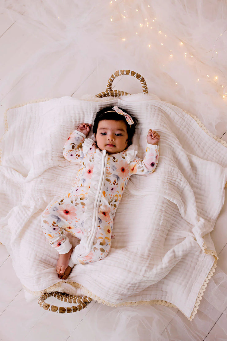 Confetti Kidz Zipsuit - Sweet Florals