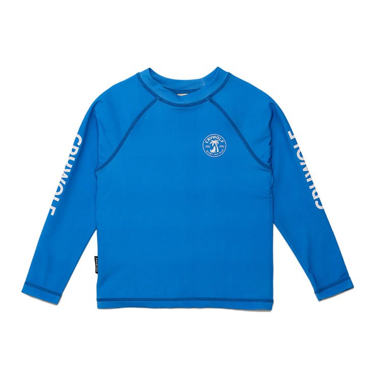 Crywolf Long Sleeve Rash Vest - Deep Sea Blue