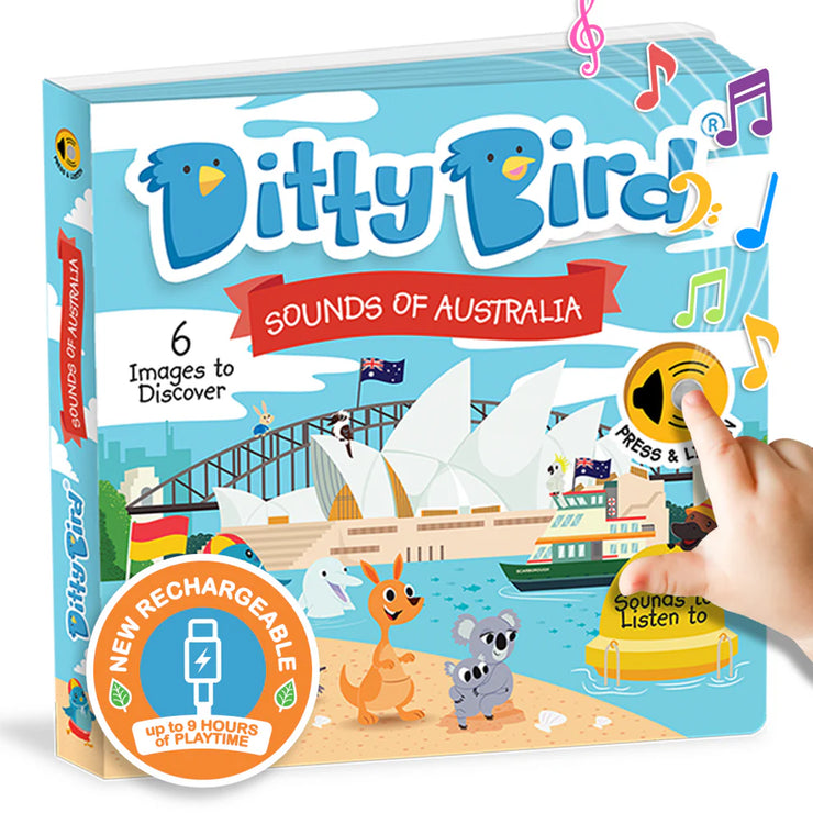 Ditty Bird Sounds of Australia - USB-C Rechargeable