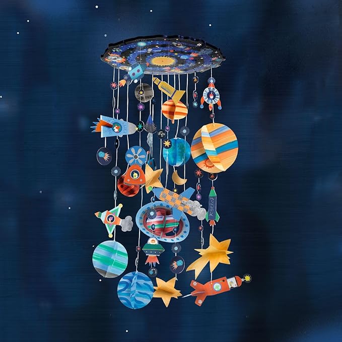 Djeco Do It Yourself Solar System Mobile
