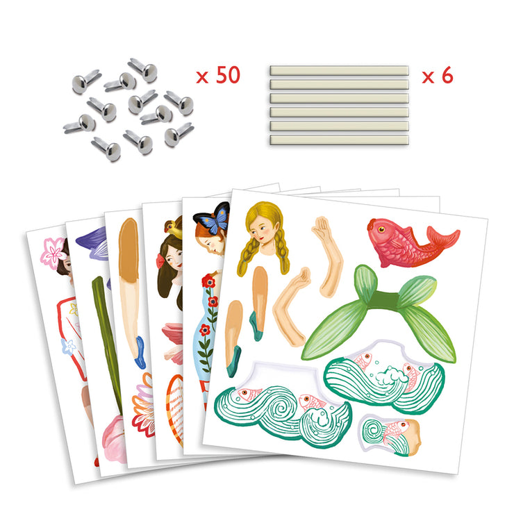 Djeco Fairy Paper Puppets