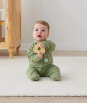 ergoPouch Long Sleeve Layer Romper 1.0 Tog - Moss