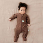ergoPouch Long Sleeve Layer Romper 1.0 Tog - Coco