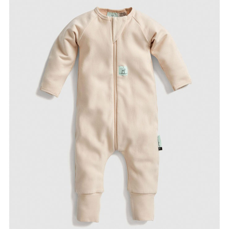 ergoPouch Long Sleeve Layer Romper 1.0 Tog - Vanilla