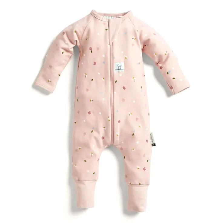 ergoPouch Long Sleeve Layer Romper 0.2 Tog - Daisy