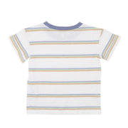 Fox & Finch Wildlings Stripe Pocket Tee