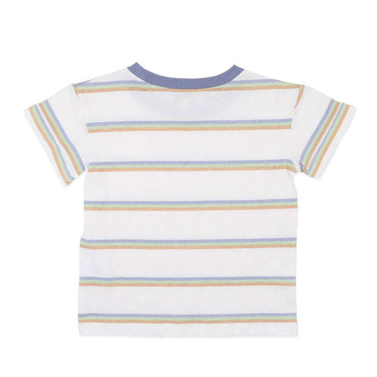 Fox & Finch Wildlings Stripe Pocket Tee