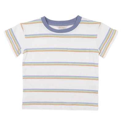 Fox & Finch Wildlings Stripe Pocket Tee