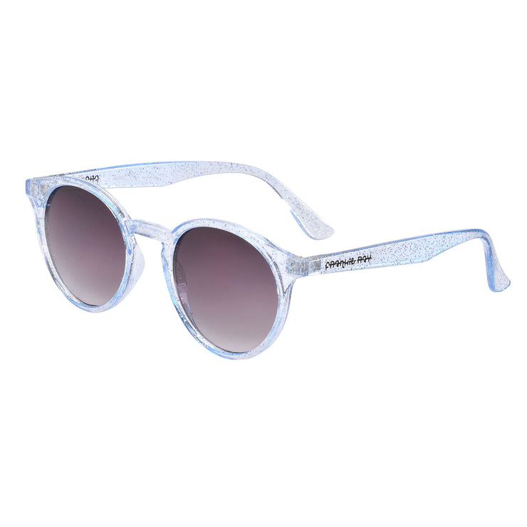 Frankie Ray Sunglasses - Crystal Glitter Blue