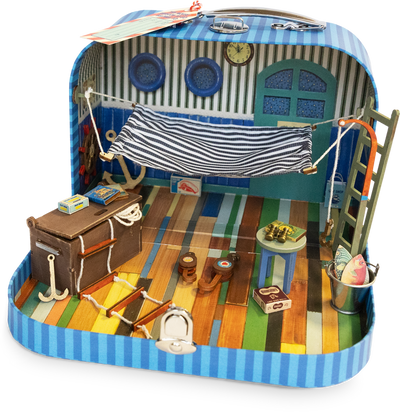 Sam & Julia Mouse Mansion To Go - Grandpa Sailor