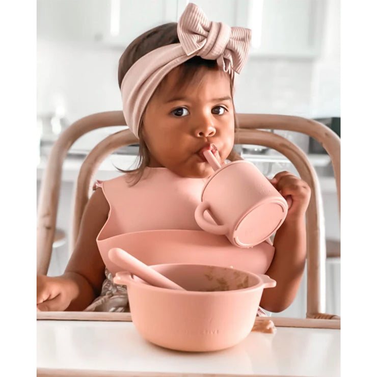 Hatched Collective Ultimate Silicone Feeding Set - Sunset Delight