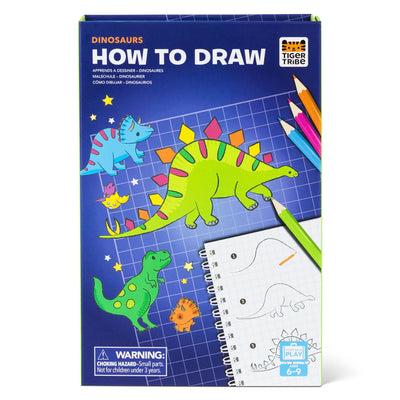 Tiger Tribe How to Draw - Dinosaur