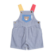 Huxbaby Classic Stripe Short Overalls