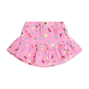 Huxbaby Pink Fruit Frilly Skirt