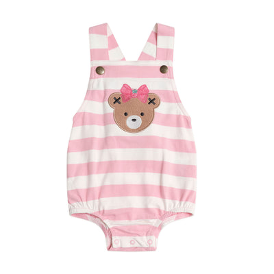 Huxbaby Pastel Stripe Bubble Romper