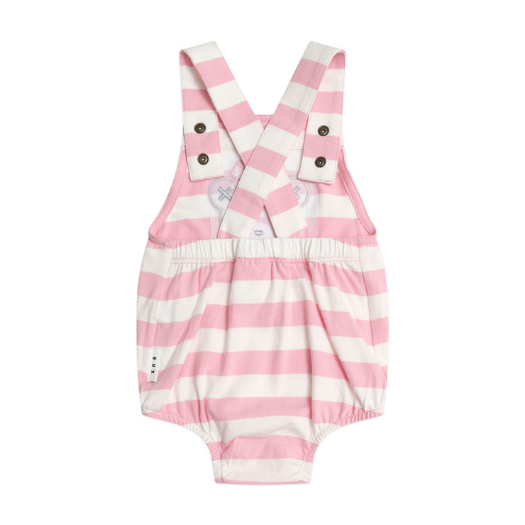 Huxbaby Pastel Stripe Bubble Romper