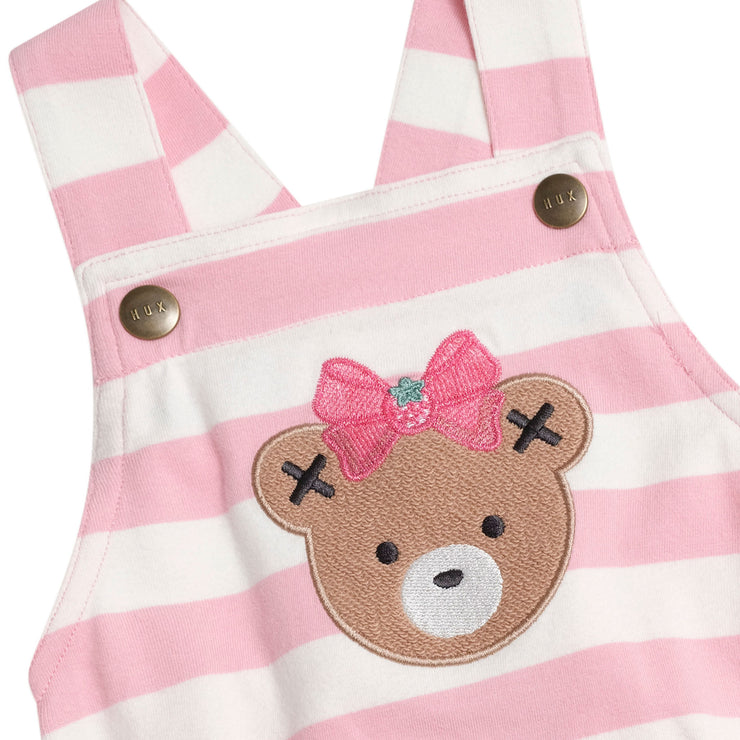 Huxbaby Pastel Stripe Bubble Romper