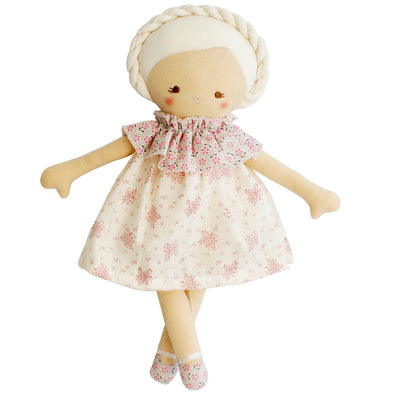 Alimrose Baby Coco Doll - Ivory Floral