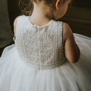 Bebe Embroidered Organza Dress