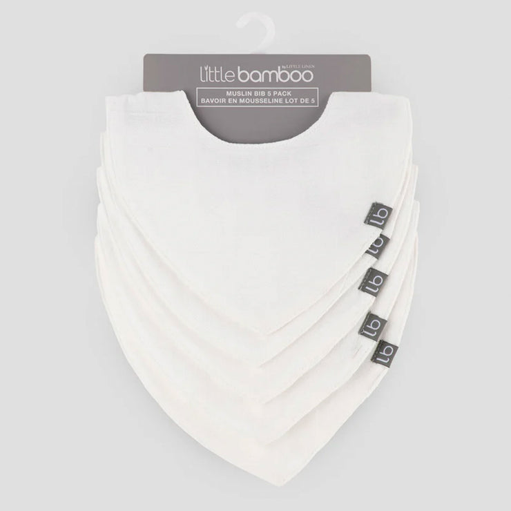 Little Bamboo Bib Set - Natural