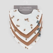 Little Bamboo Bib Set - Iced Coffee