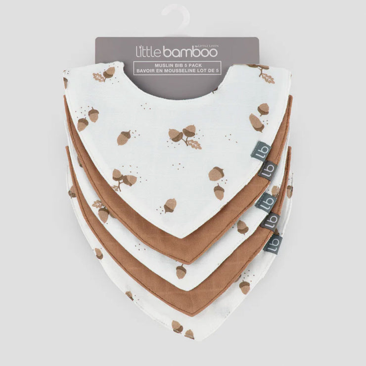 Little Bamboo Bib Set - Iced Coffee