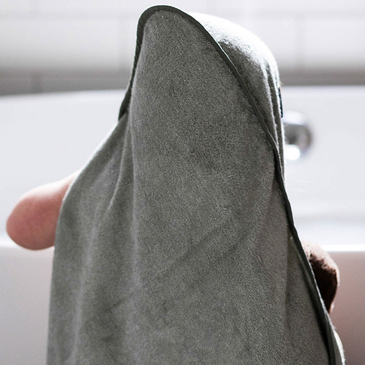 Little Bamboo Hooded Towel - Bayleaf