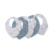 Little Bamboo Bib Set - Retro Blue