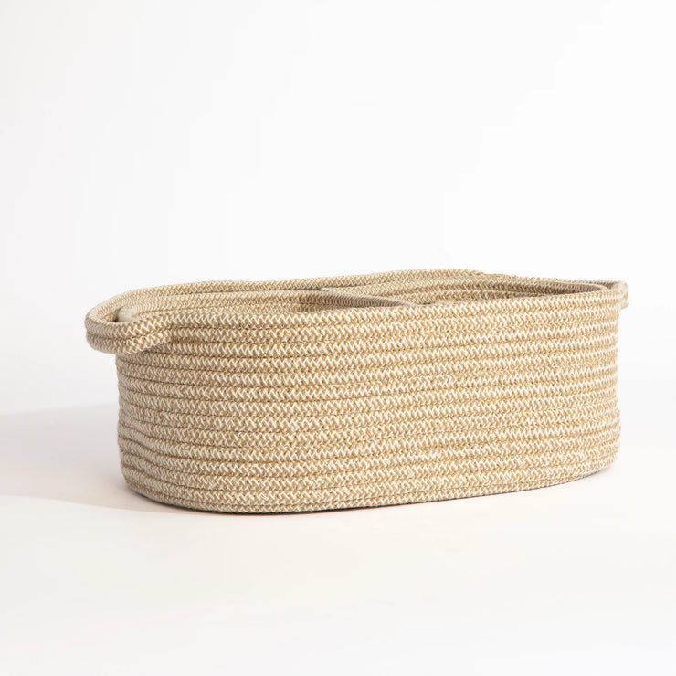 Living Textiles 3 Pc Cotton Rope Storage Set - Natural