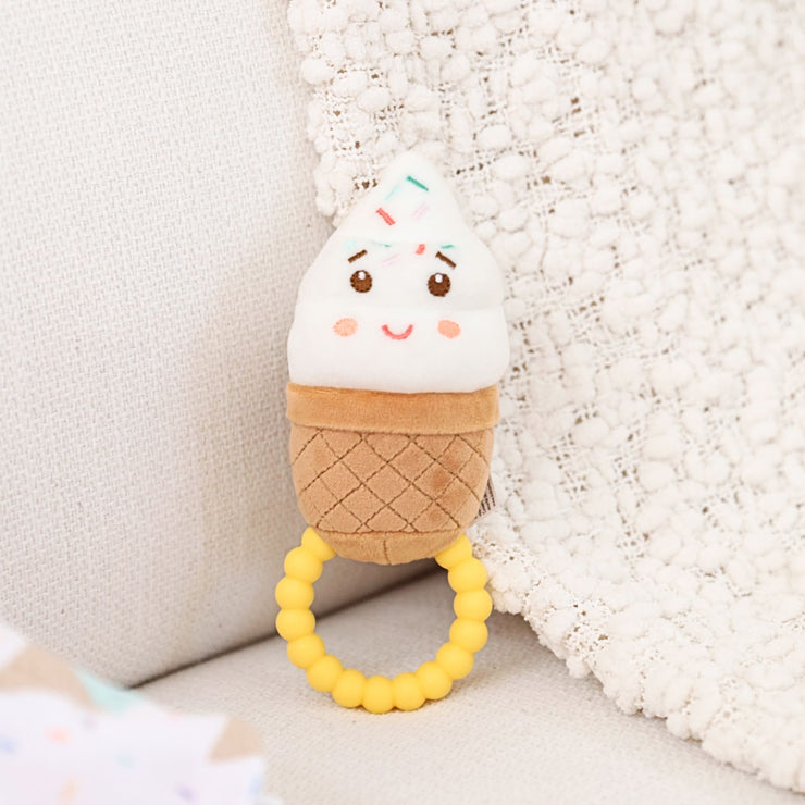Mary Meyer Sweet Soothies Ice Cream Teether Rattle