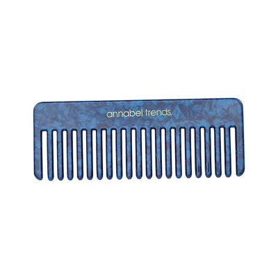 Annabel Trend Rectangle Shaped Comb - Navy