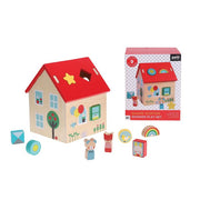 Petit Collage Shape Sorter House