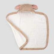 Little Linen Baby Plush Hooded Towel - Harvest Bunny