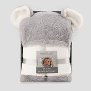 Little Linen Baby Plush Hooded Towel - Koala
