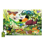 Crocodile Creek Holographic Puzzle 50 pc - Backyard Bug