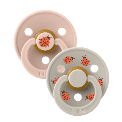 Bibs Pacifier Studio Colour Ladybug - Blush